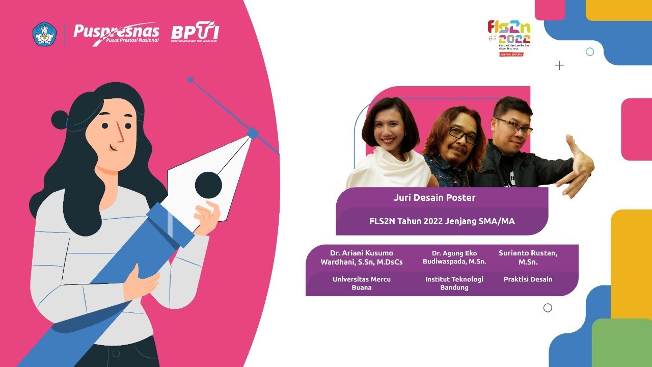 Sosialisasi FLS2N SMA/MA 2022 - Bidang Desain Poster