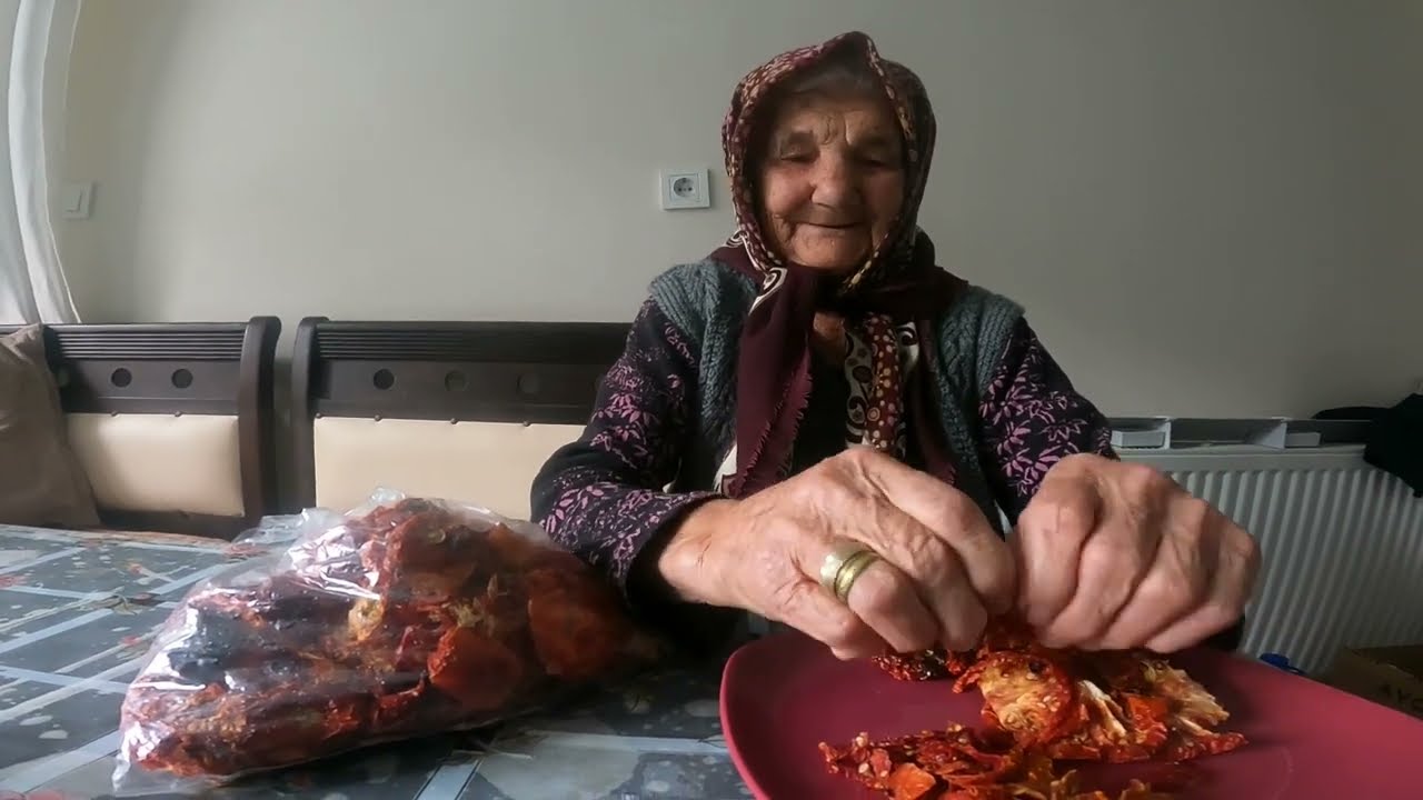 ДЕРЕВЕНСКИЙ САЛАТ | МОЯ МАМА ДЕЛАЕТ ЭТО ДЛЯ ВАС | Denizli #4k #шорты #деревня