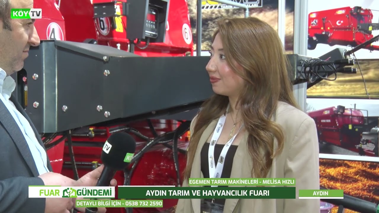 Egemen Tarım Makineleri I Aydın Tarım Fuarı 02.2026