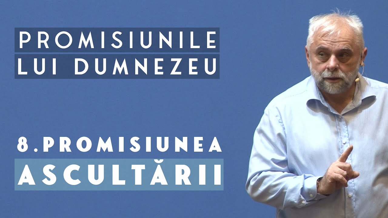 Vladimir Pustan | 8. Promisiunea ascultării | PROMISIUNILE LUI DUMNEZEU | Ciresarii TV | 21-feb-2021
