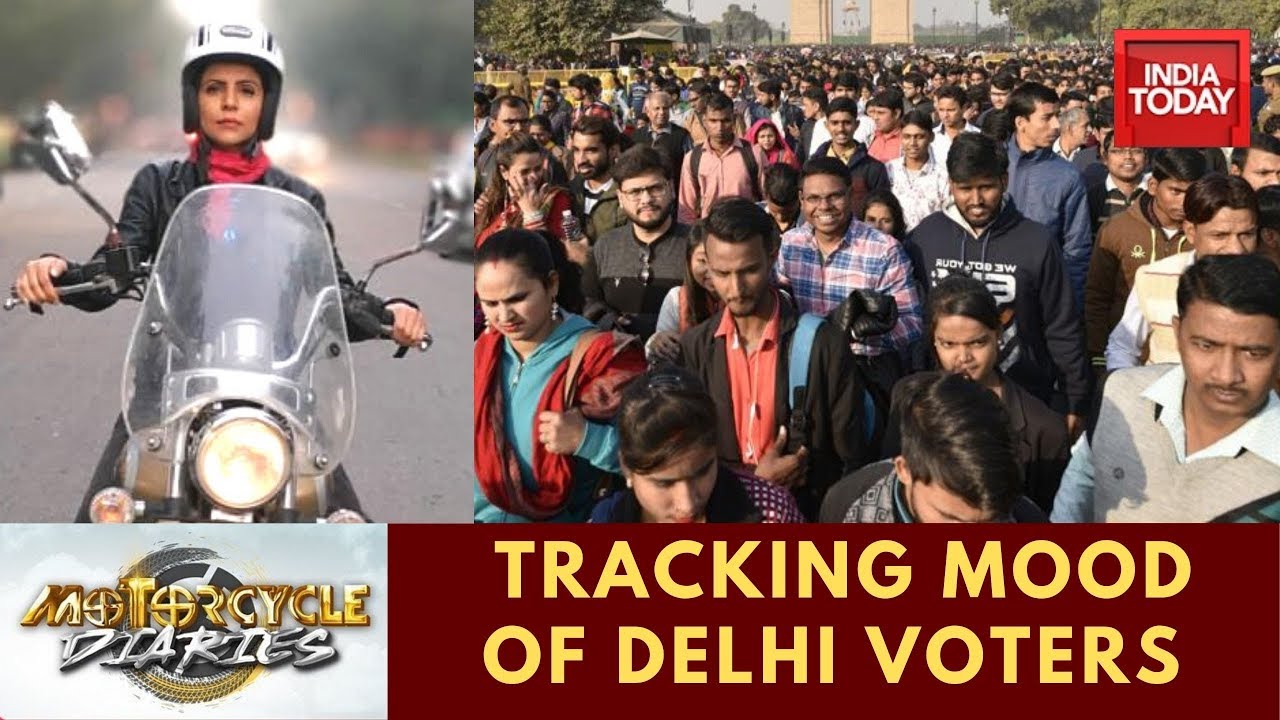 Gauging The Mood Of Delhi's Voters Ahead Of Assembly Polls | Motorcycle Diaries With Preeti Choudhry