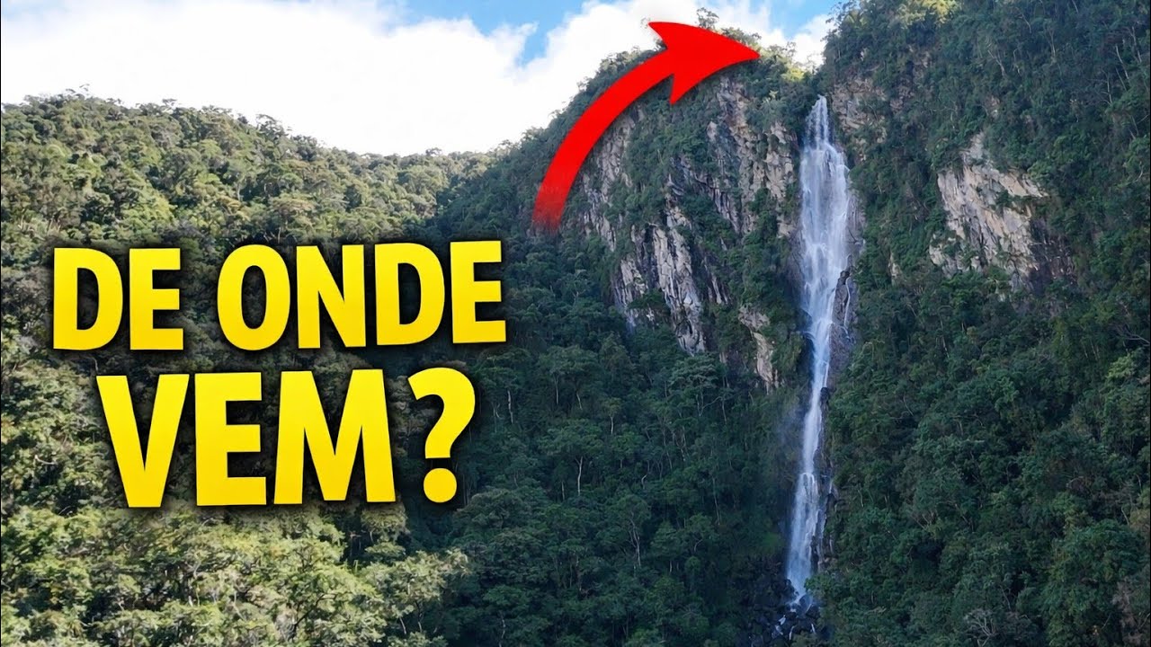👉 GRANDE DESCOBERTA | De Onde Vem Essa Cachoeira Gigante? 