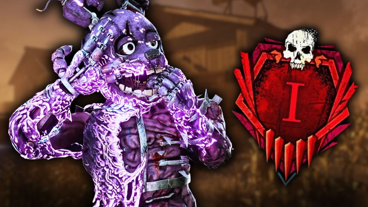 High Level Springtrap Gameplay - Dead By Daylight (No Commentary)