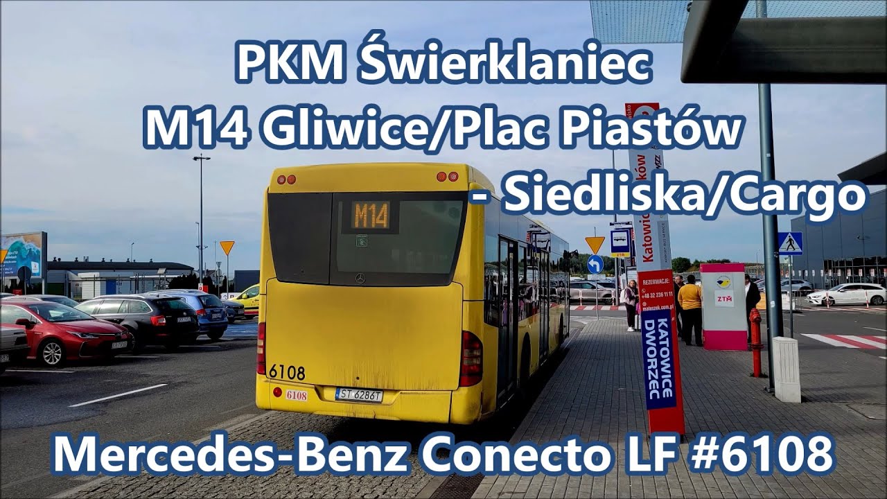 PKM Świerklaniec - Mercedes-Benz Conecto LF #6108, linia M14