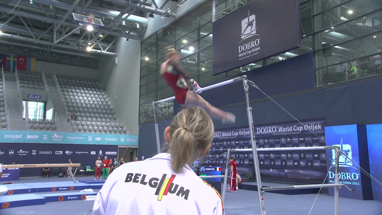 World Challenge Cup Osijek (CRO): Lisa Vaelen kwalificatie damesbrug