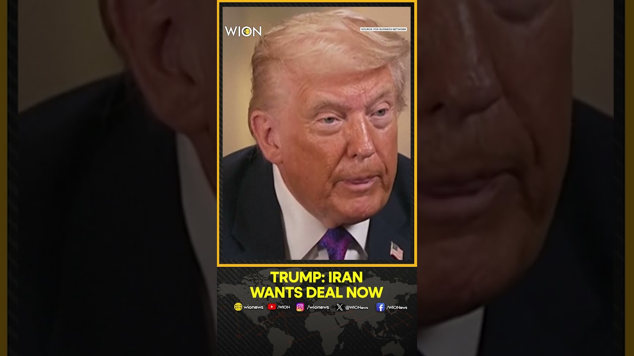Trump on Iran Nuclear Deal: Tehran Ready for Agreement, Says US President | WION