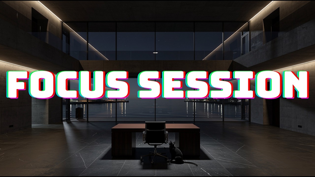 FOCUS SESSION &mdash; Deep Dub Techno for Coding & Study | Tidal Atrium