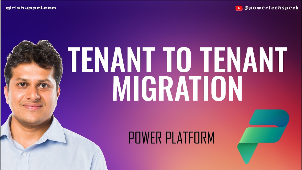 Tenant-to-Tenant Migration for Power Platform Environments
