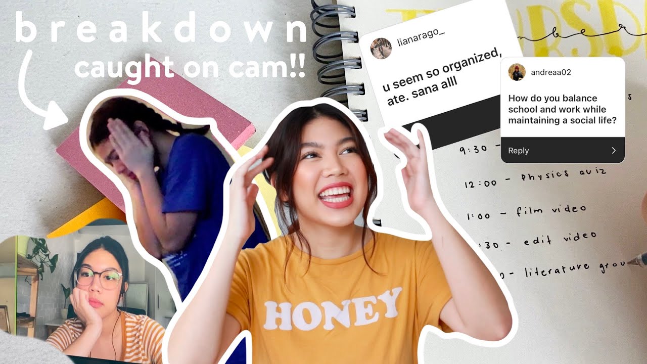 Online Class: Paano maging productive??-- Working Student Q&A | Janina Vela