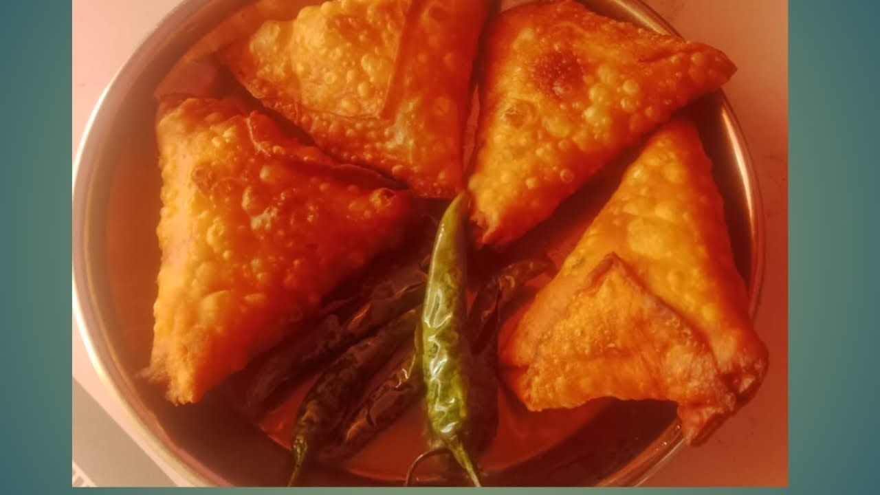 ಈರುಳ್ಳಿ ಸಮೋಸ/ onion samosa
