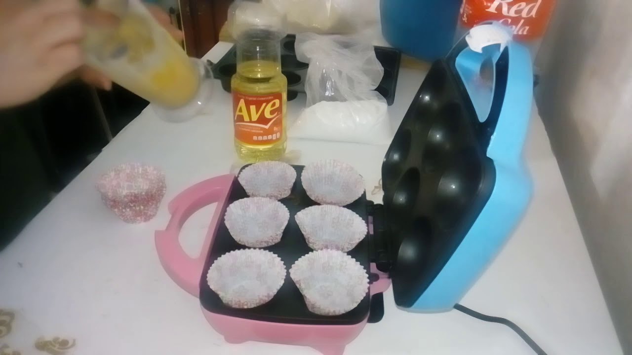 Me compre una maquina para cup cakes