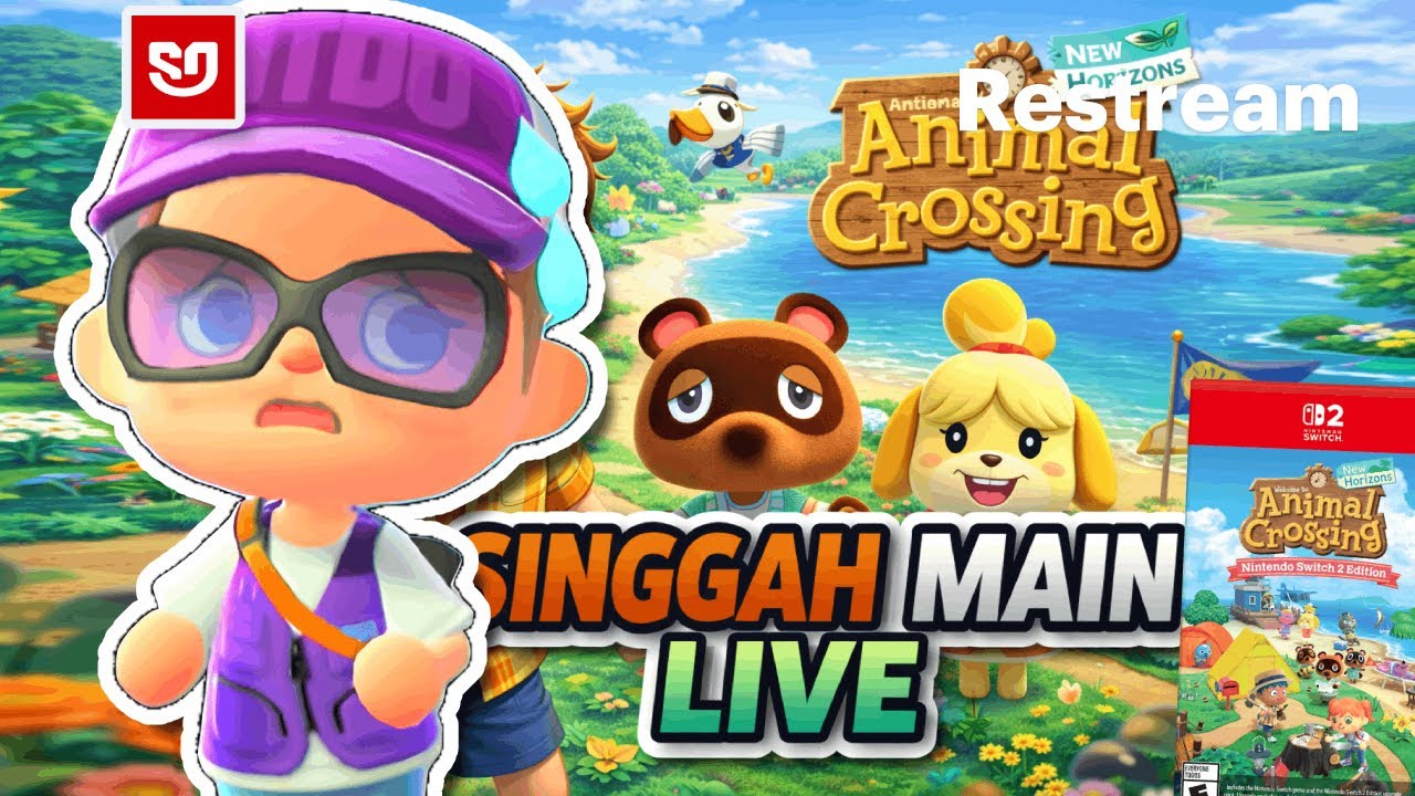 🔴 Animal Crossing New Horizon, Live Nintendo Switch 2! EPS 1