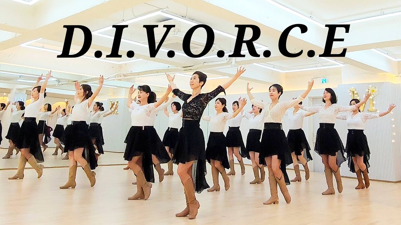 D.I.V.O.R.C.E LINEDANCE/성신여대입구6번출구 010-5469-9632 월동10~12시/중급라인댄스/Choreo:Roy Verdonk 외/민정희