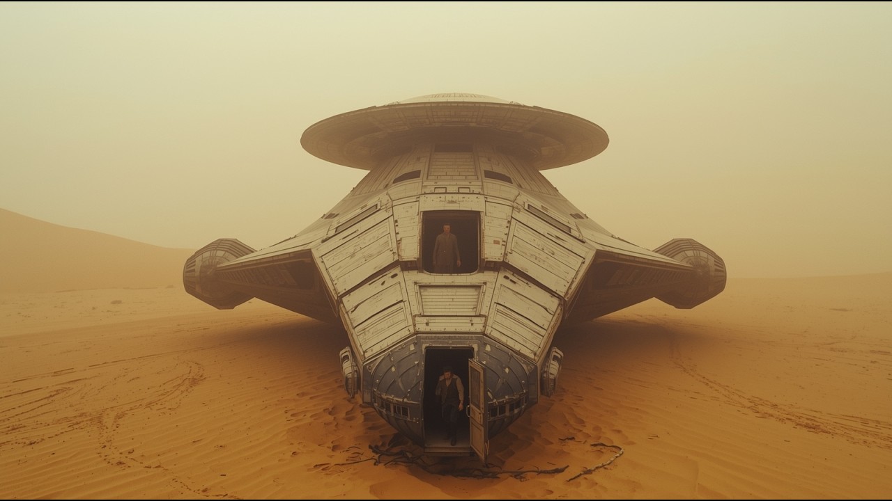 He Discovered a Crashed Ship in the Desert — When It Responded to His Voice, Everything Changed
