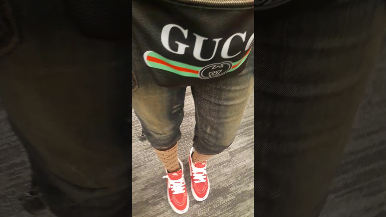 GUCCI SOCKS & FANNY PACK. DESIGNER WEAR AT ROSE PINK BOUTIQUE. SHOP NOW AT ROSEPINKBOUTIQUE.COM