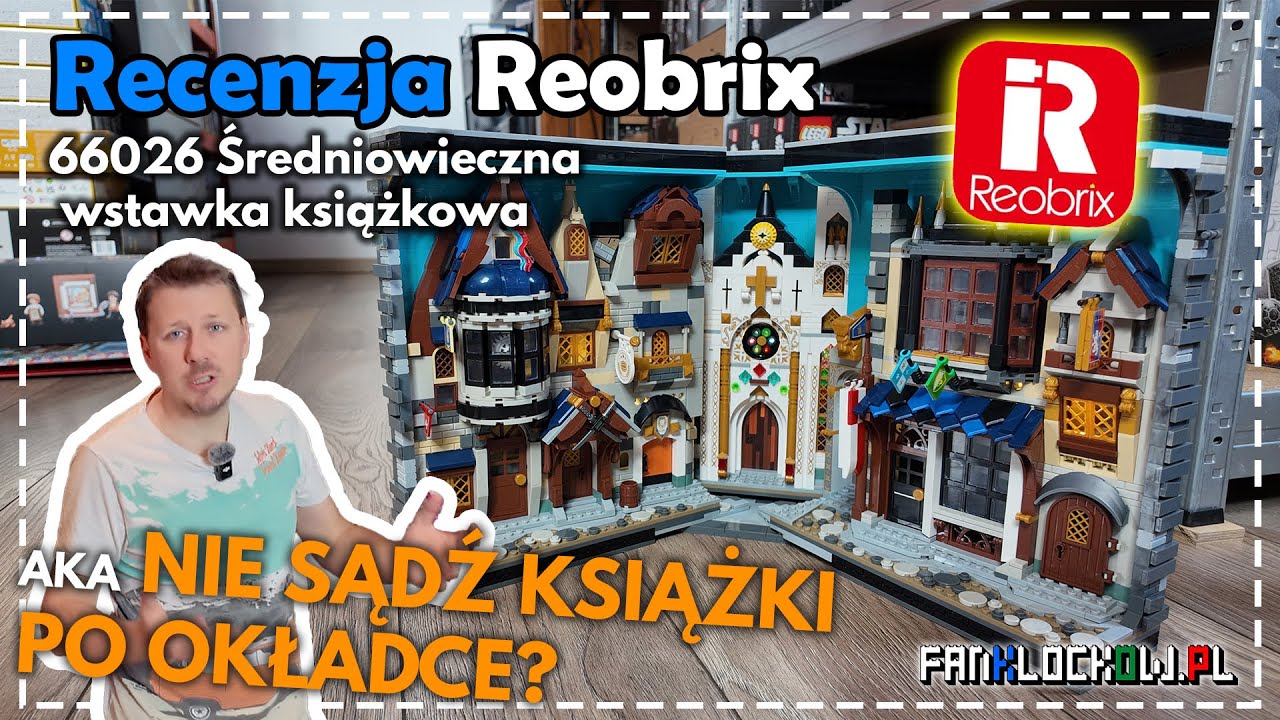 Recenzja: Reobrix 66026 Średniowieczna wstawka książkowa