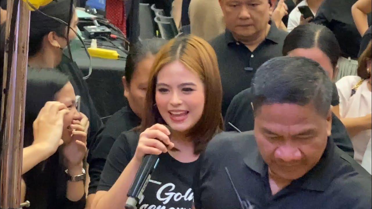 BEA BINENE HINDI NAKAKALIMOT MAGPASALAMAT SA MGA FANS - GOLDEN SCENERY OF TOMORROW MALL SHOW 