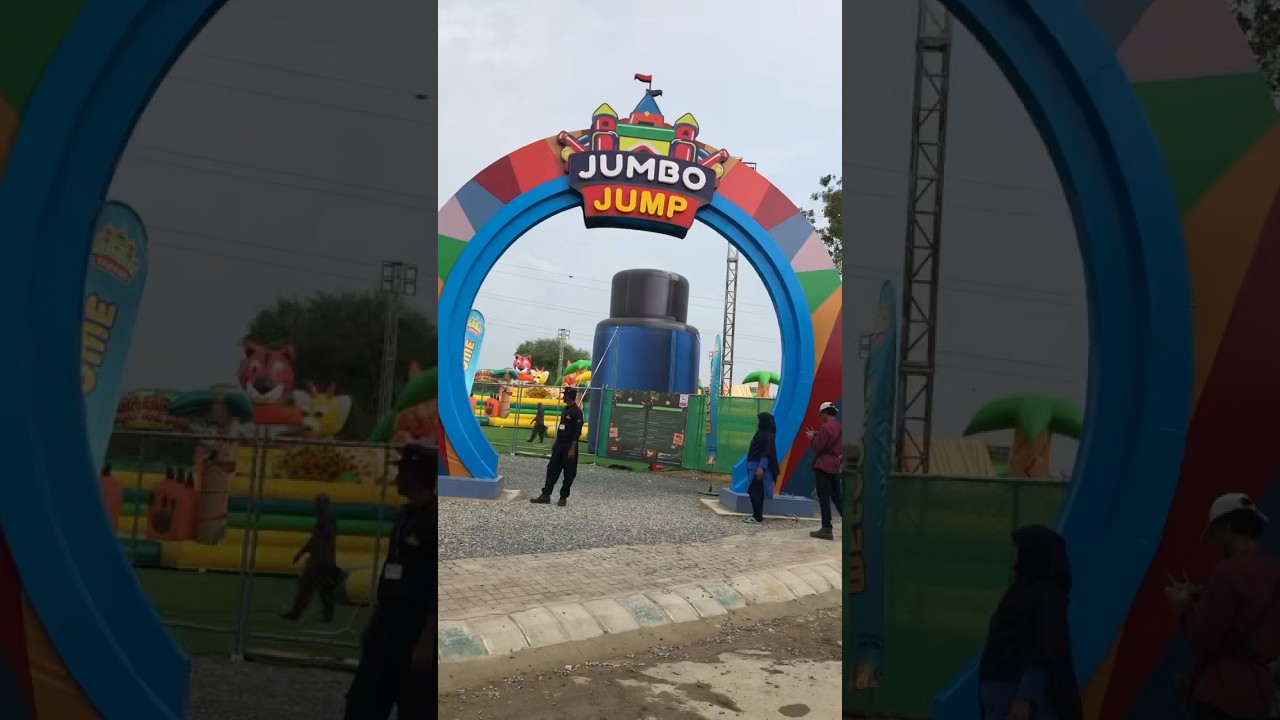 Jumbo jump ❤️ #song #travelwithnoman08 #jumbo #adventure #enjoyment #safaripark #love #shortvideo