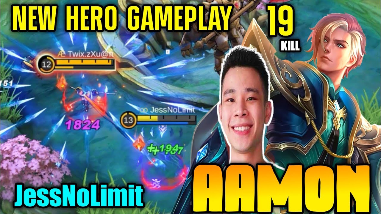 New Assassin Aamon Is OP? - New Hero Aamon the DUKE OF SHARDS Gameplay Best Build  - MLBB