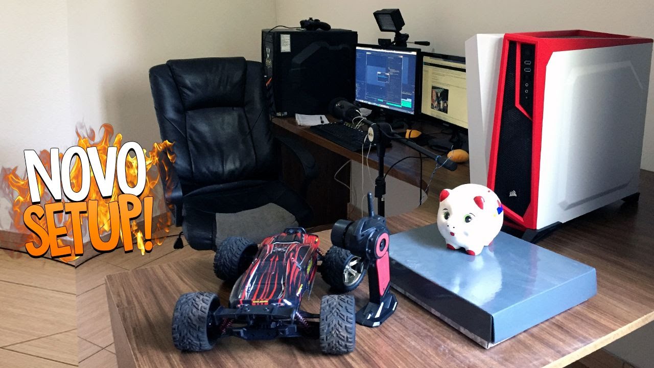 MEU SETUP GAMER, NOVOS EQUIPAMENTOS 2016 ‹ DG Gameplays ›