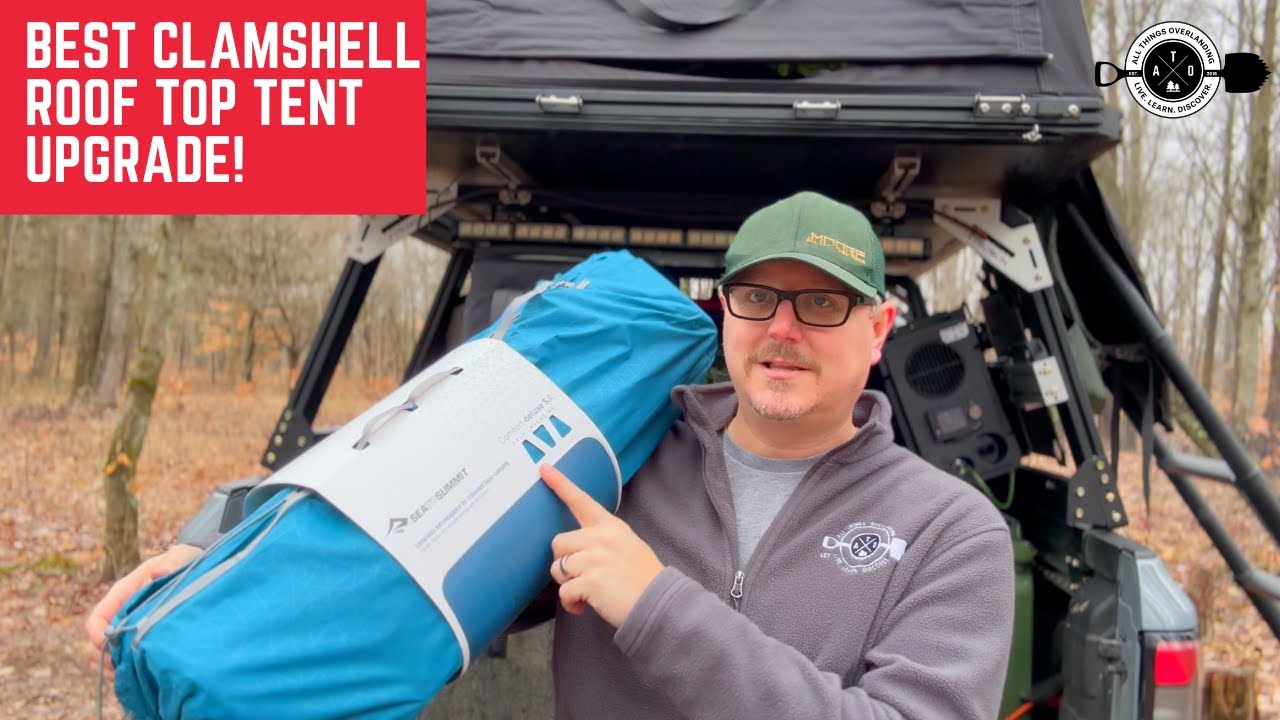 Clamshell Roof Top Tent Mattress Upgrade - Sea to Summit Comfort Deluxe Self-Inflating Foam Pad