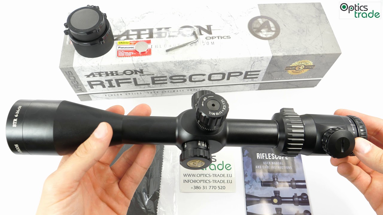Athlon Argos BTR 6-24x50 FFP Rifle Scope review
