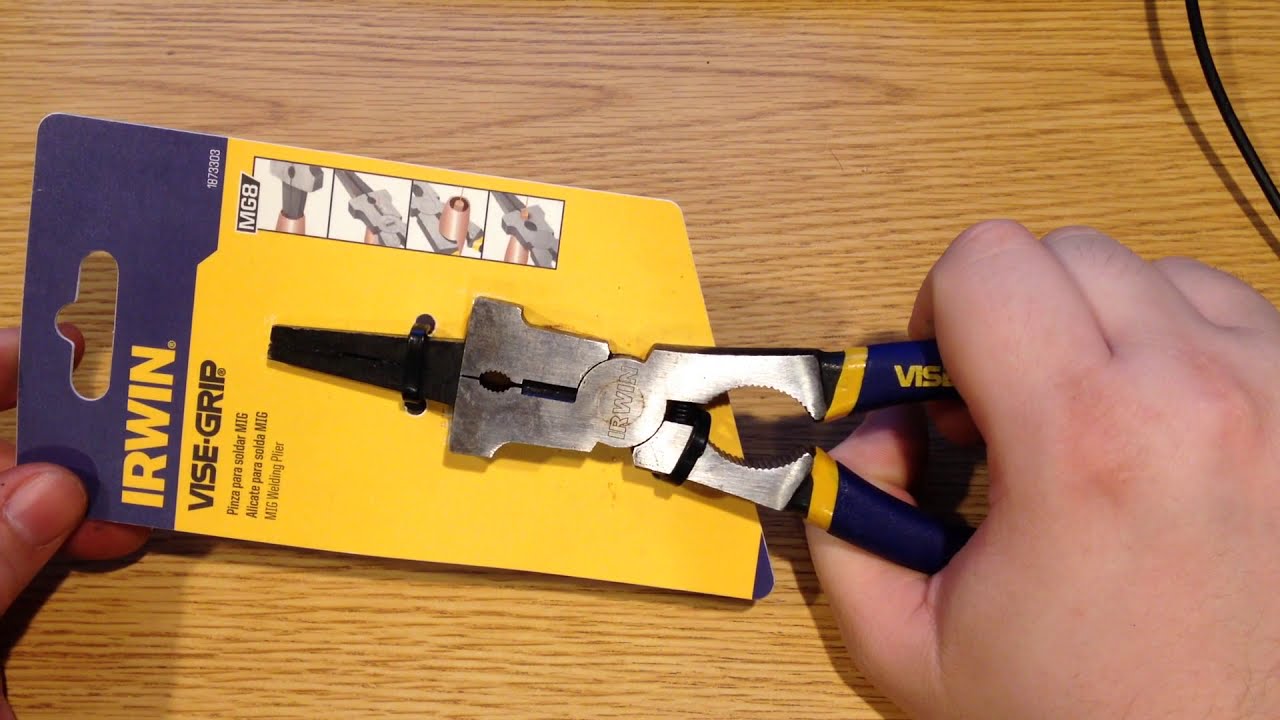 Irwin Mig Welding Pliers - Junk!