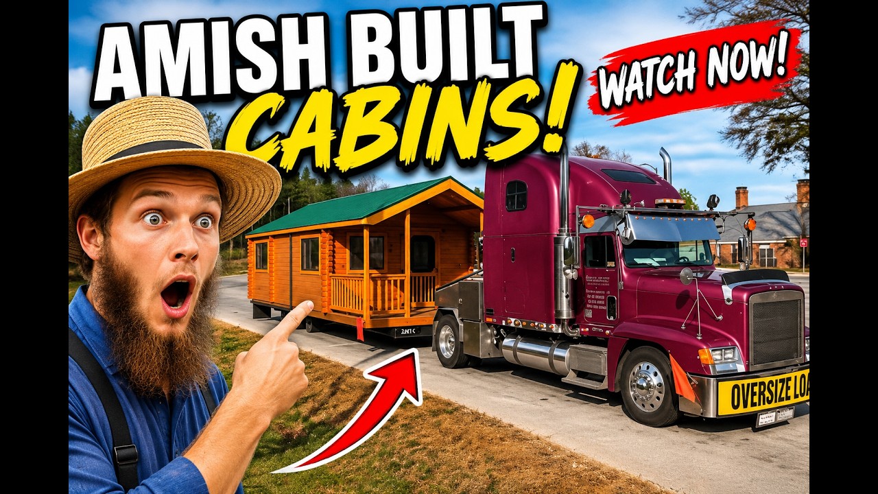 AMISH BUILT CABINS, AMISH MADE CABINS, AMISH HOUSES, AMISH HOMES, PREFABS, MODULAR HOMES, HOUSES