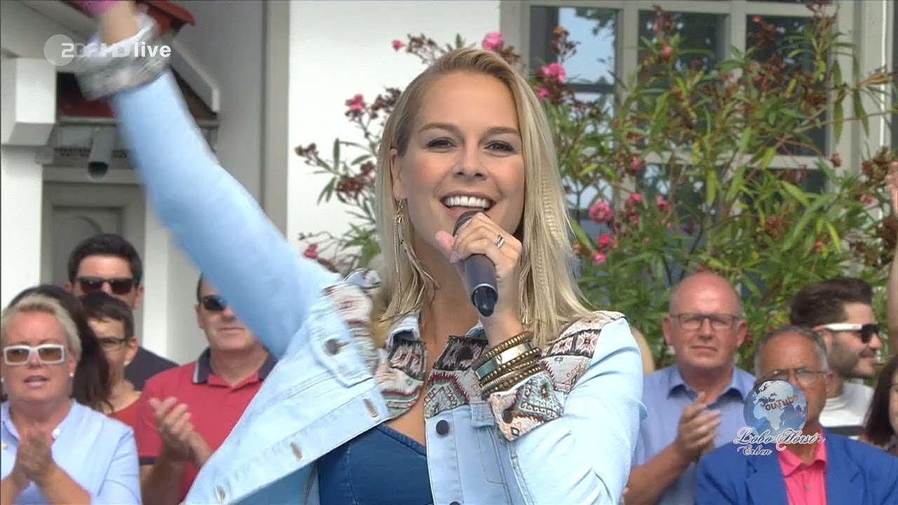 Linda Fäh - Lange, lange wach (ZDF, Fernsehgarten 09.09.2018)