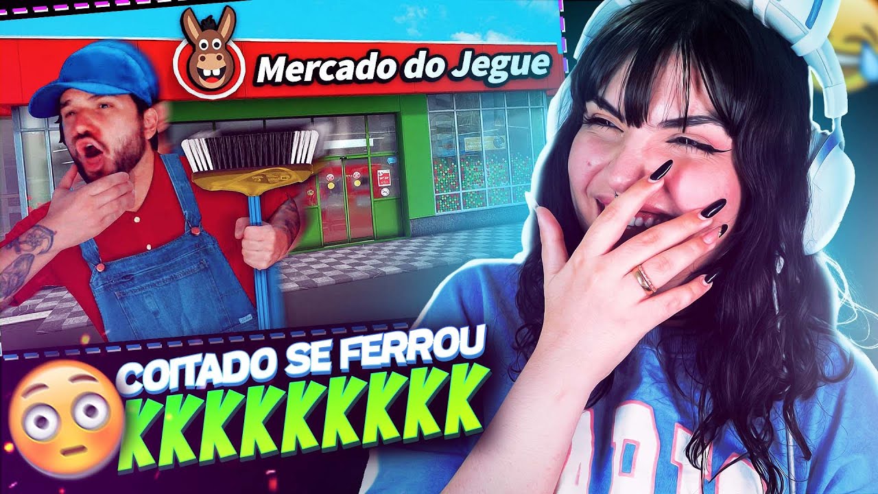 CONHECENDO JAZZGHOST: ABRI UM SUPERMERCADO, MAS EU SÓ TENHO CLIENTE NOJENTO!! 🤢