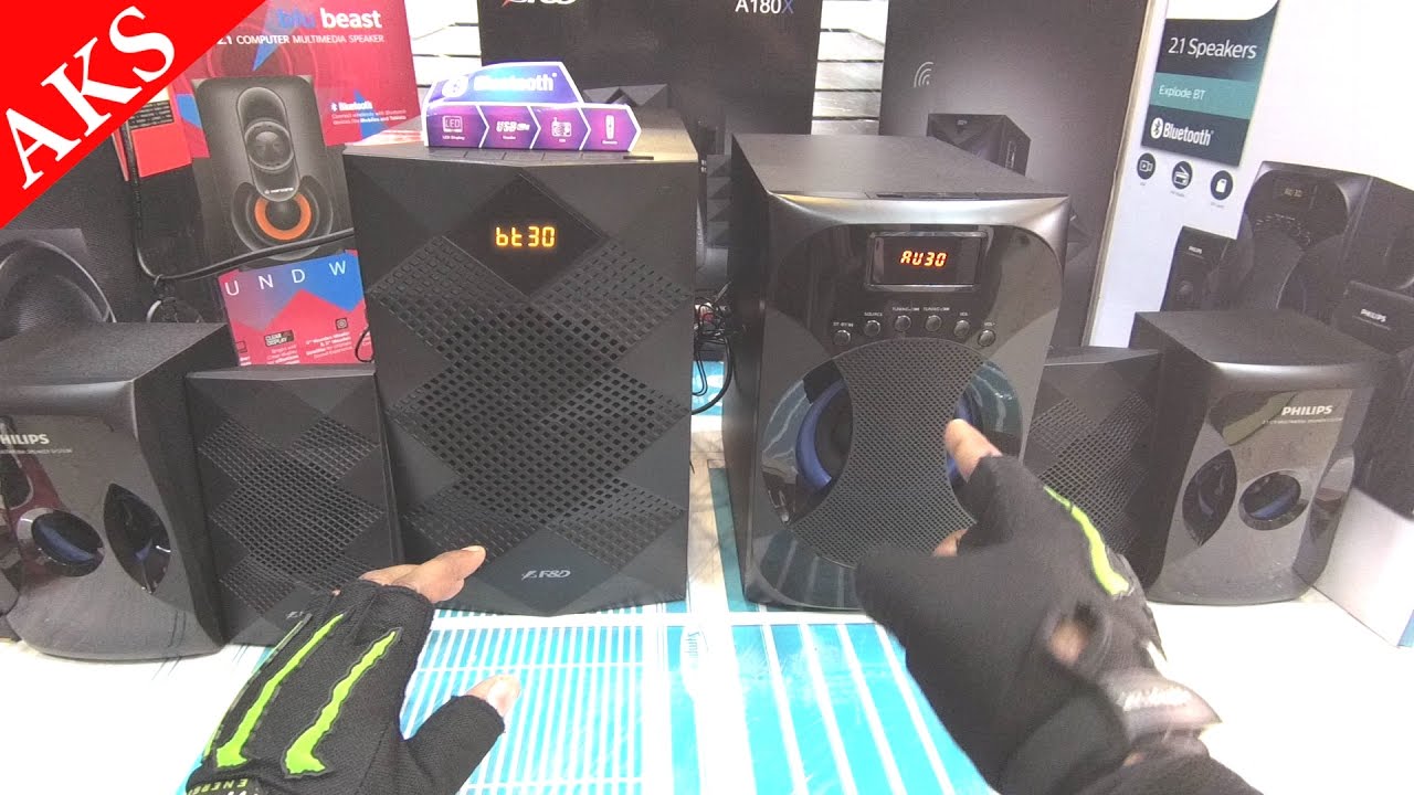 Philips MMS4545B vs F&D A180X Fight Club by AKS