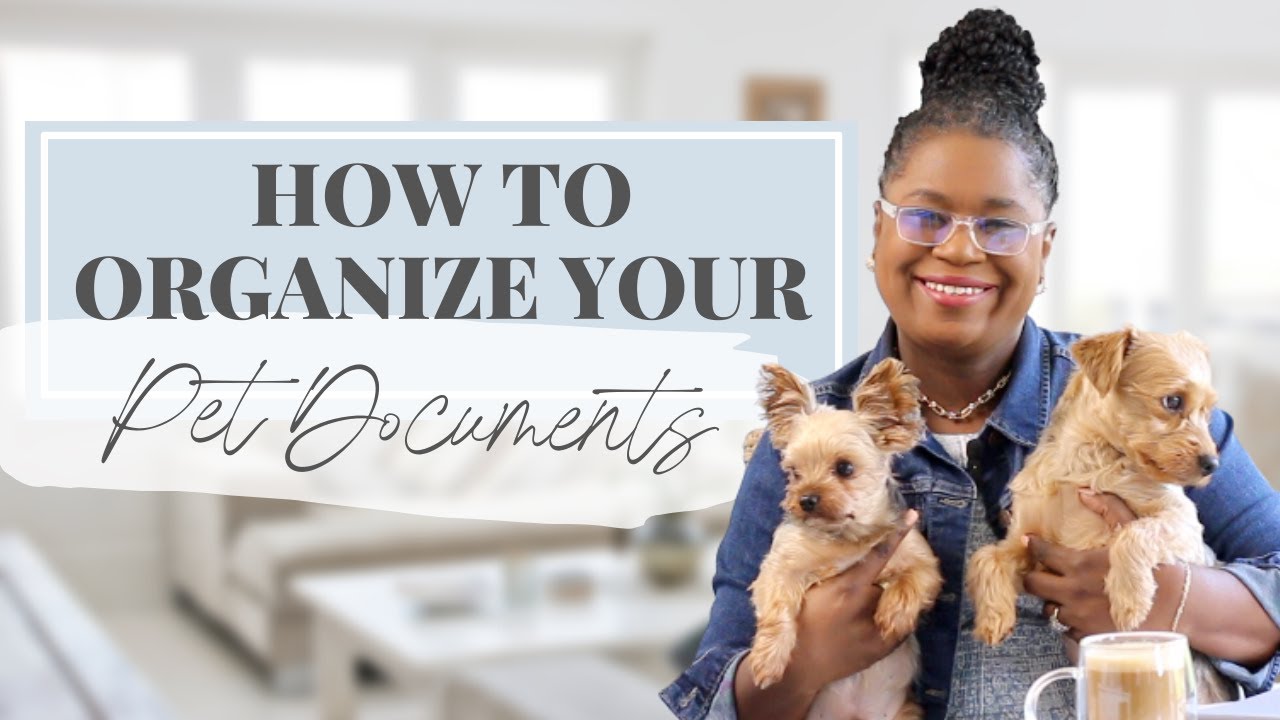 How To Organize And Keep Pet Records With The Essential Pet Planner