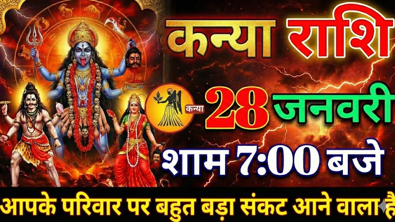 कन्या राशि 28 जनवरी 2026 | Kanya Rashi 28 January 2026 | Aaj ka Kanya Rashifal |#virgohoroscope 