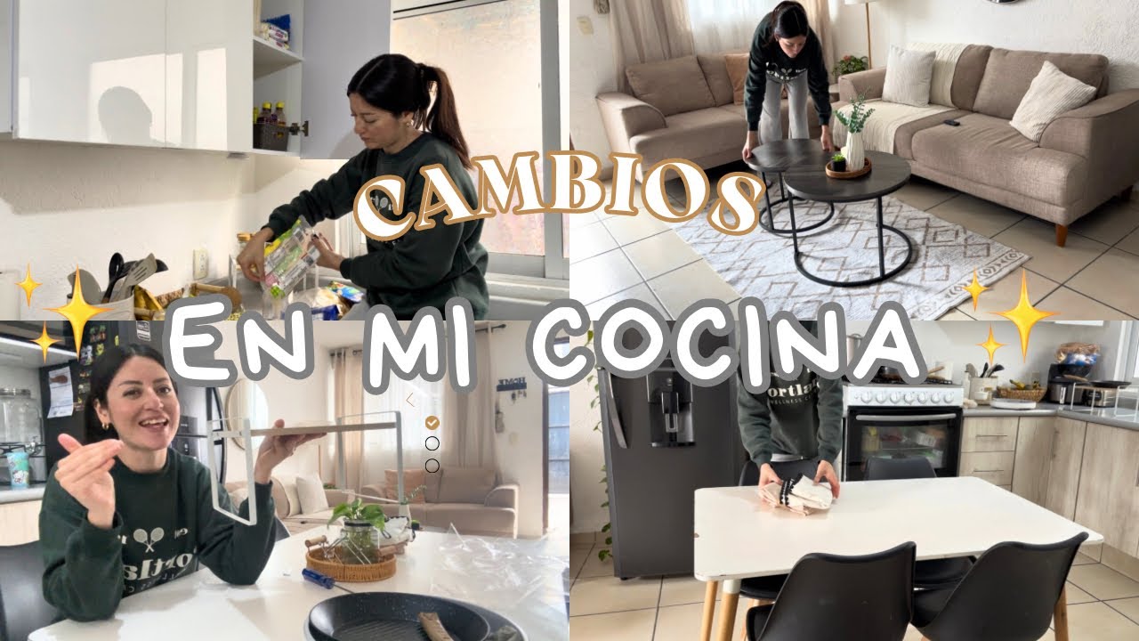 CAMBIOS EN MI COCINA 🏡 MOVÍ TODO Y ME GUSTÓ 💖 | Nihaojewelry ✨ | Código de descuento: VIL