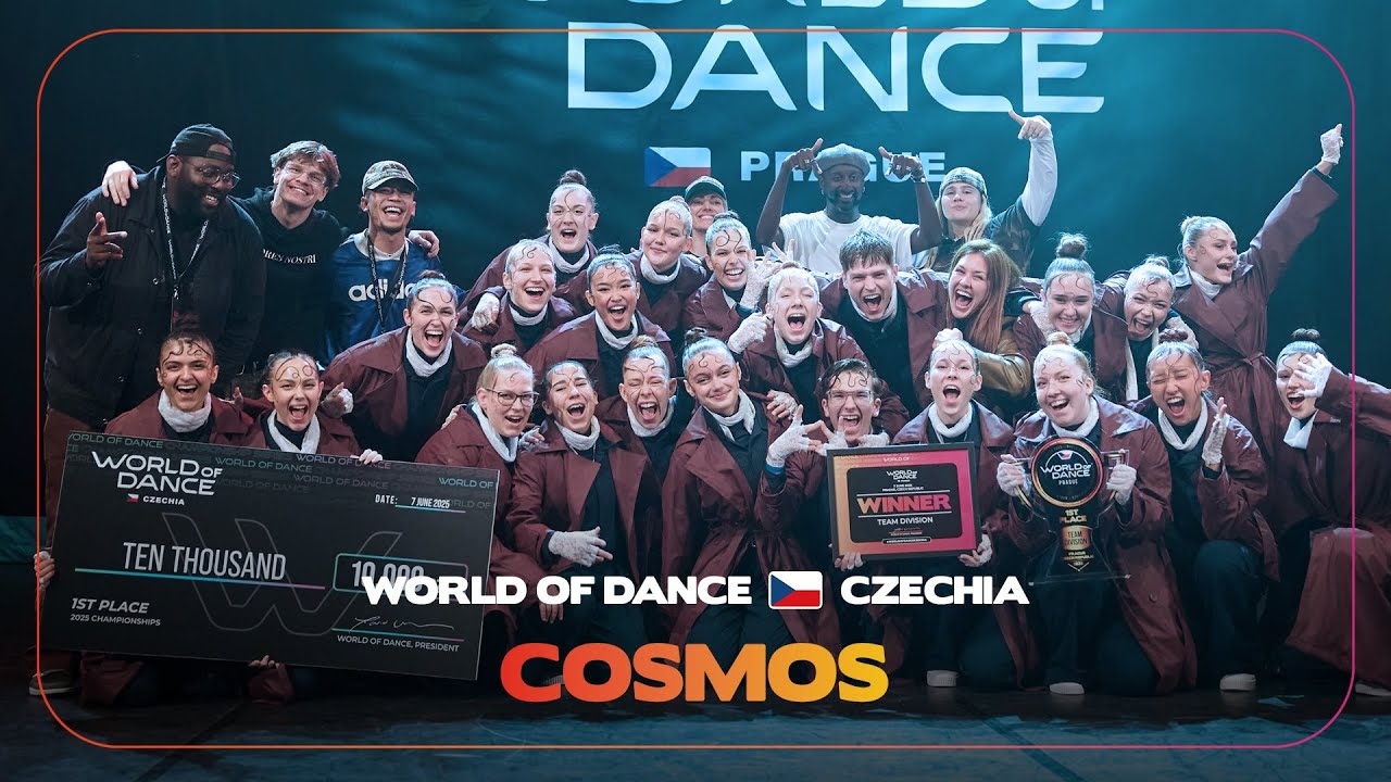 COSMOS | 1st Place Team Division | World of Dance Czechia 2025 | #WODCZECHIA25