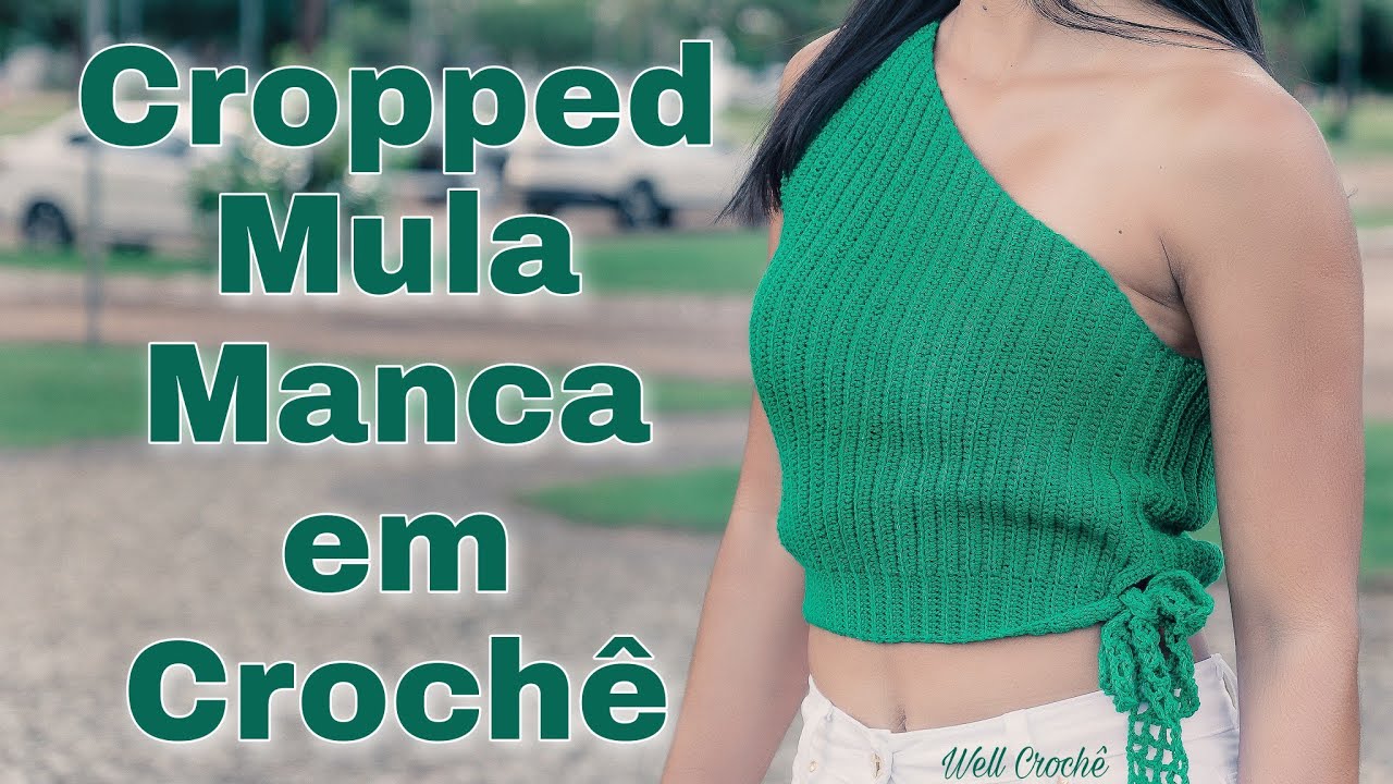 Cropped Mula Manca em Crochê