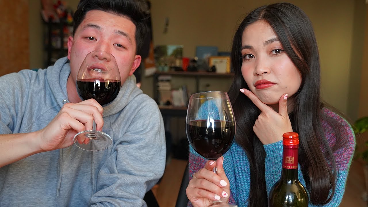 so betrunken bin ich nach 1 Glass Wein (Asiatin)