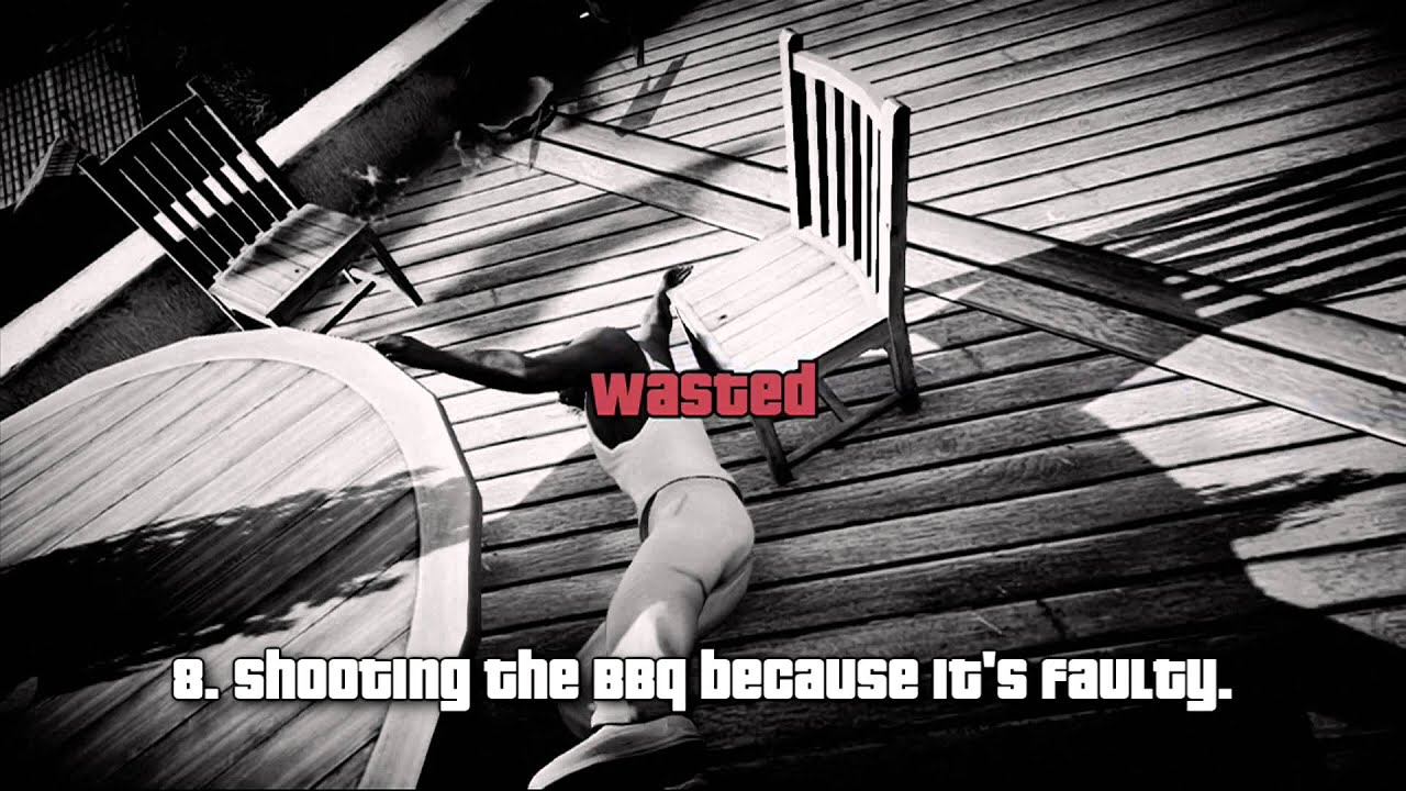 GTA V: 20 Ways to Die In GTA V (HD)