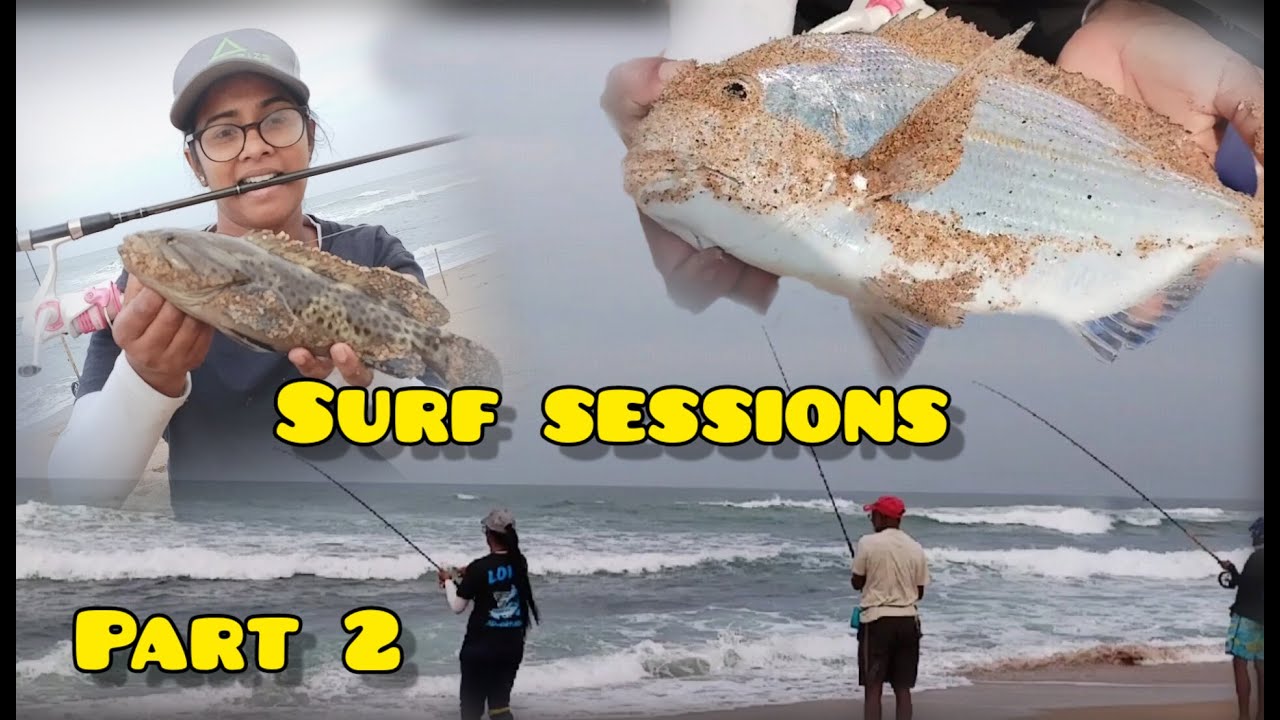 Part 2 - Ansteys Surf sessions 🏖🎣 💥33cm Silver Bream💥