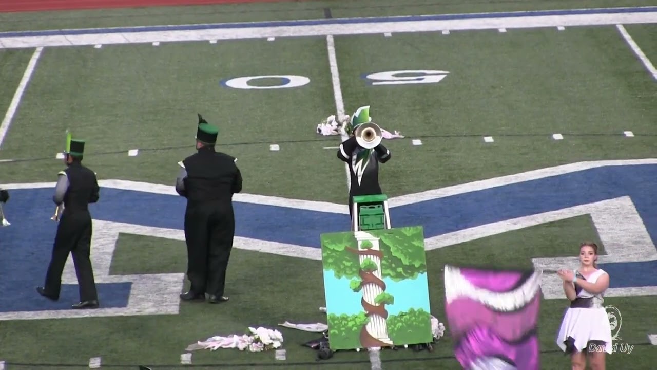 Weddington High School High School Marching Band at Mooresville High School 10/15/2022