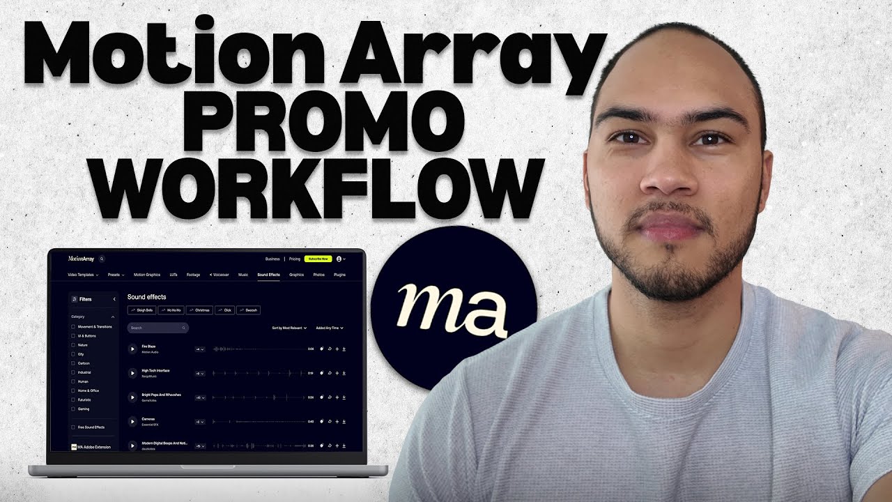 How to Build a Full Promo Video Using Only Motion Array Assets
