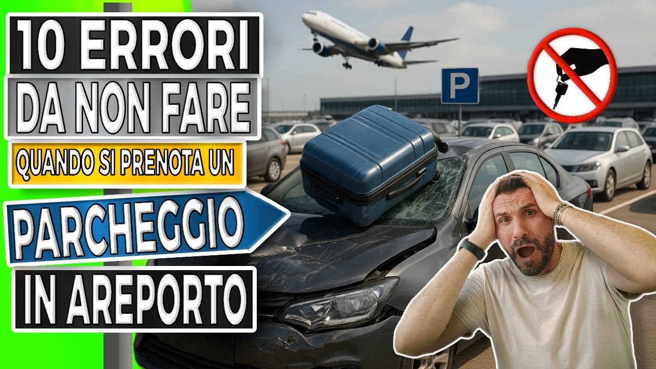 10 Errori da Evitare Prenotando un Parcheggio in Aeroporto! ✈️