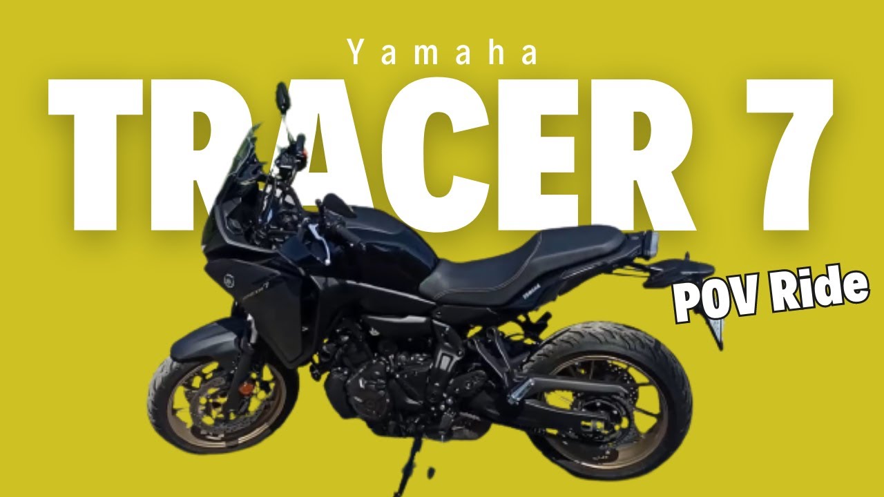 2023 Yamaha Tracer 7 | POV test ride | Acceleration, Highway, City, Country roads
