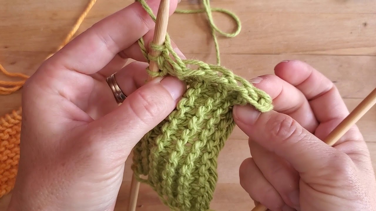 Tutoriel Tricot - Maille Lisière (Selvedge Stitch)