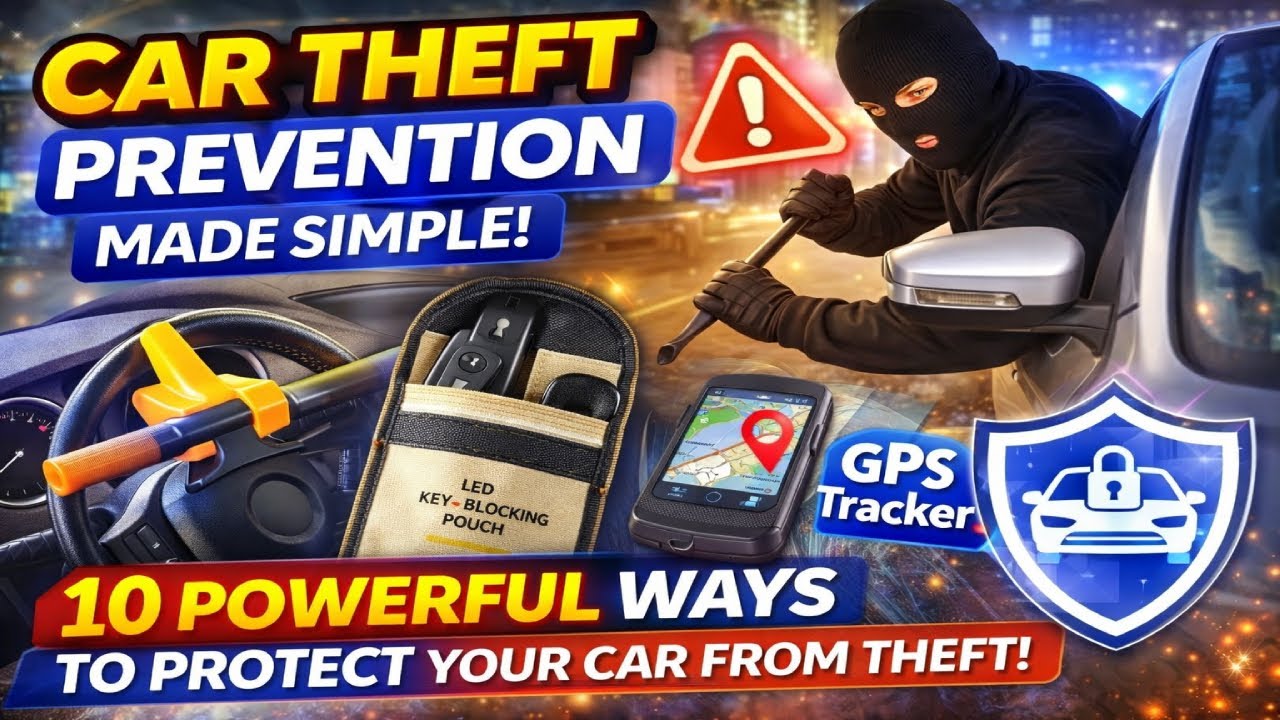Car Theft Prevention Made Simple: 10 Powerful Ways That Actually Work