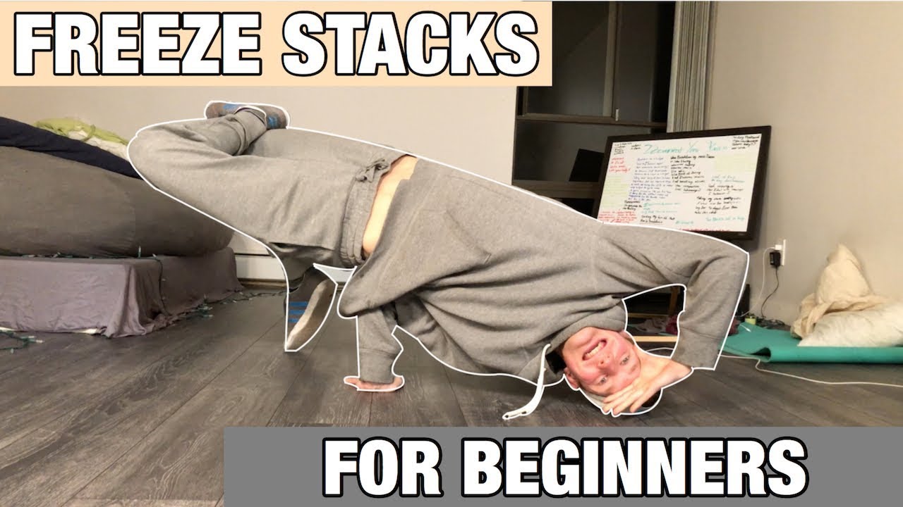 How To Breakdance | Freeze Stacks | Beginner Tutorial (Step By Step)