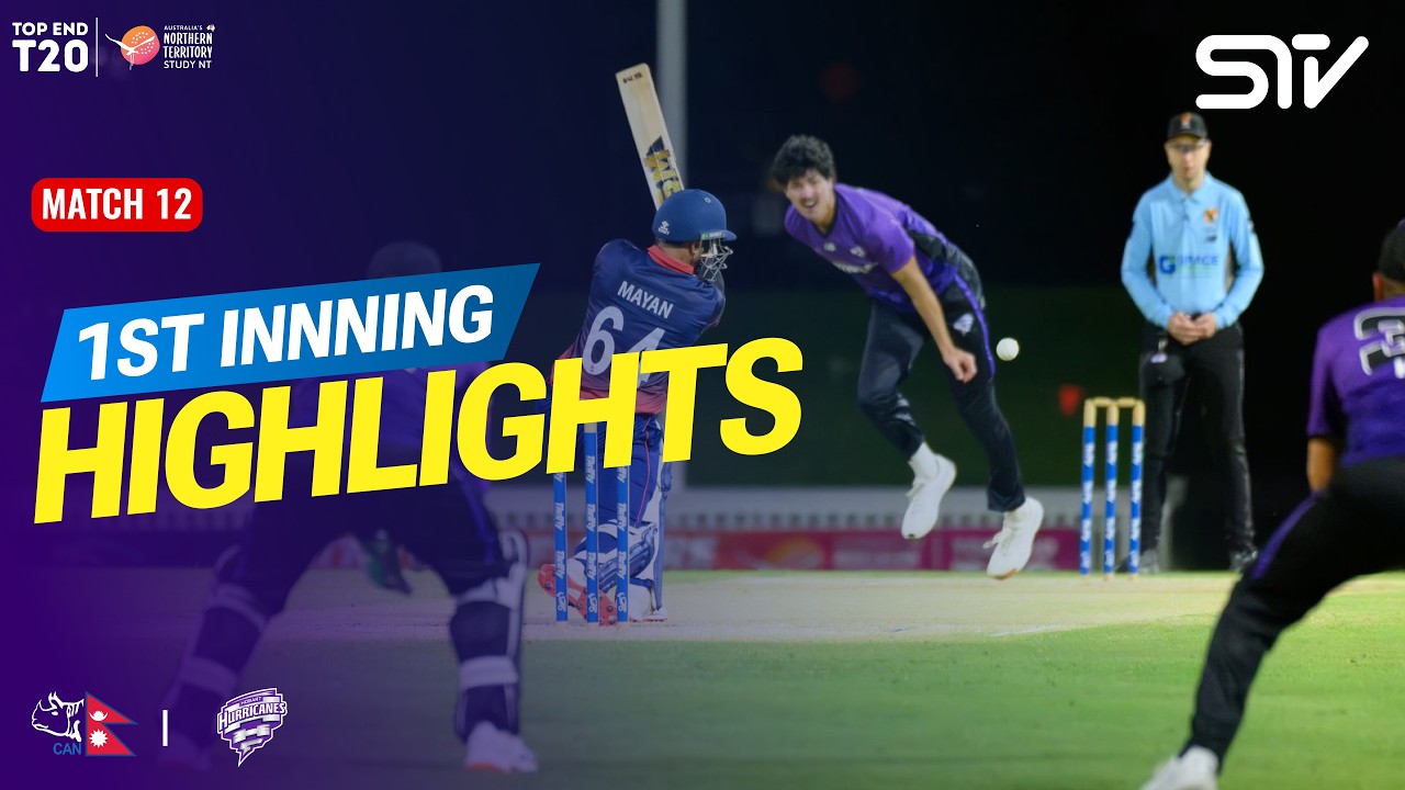 Nepal Innings Highlights | Nepal vs Hurricanes | Match 12 | Top End T20 2026 | ZP1T