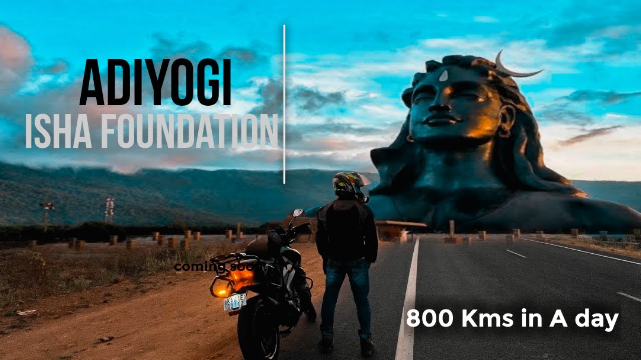 Isha foundation | Ride to Adiyogi statue Coimbatore | Dominar 400 | kannada vlog