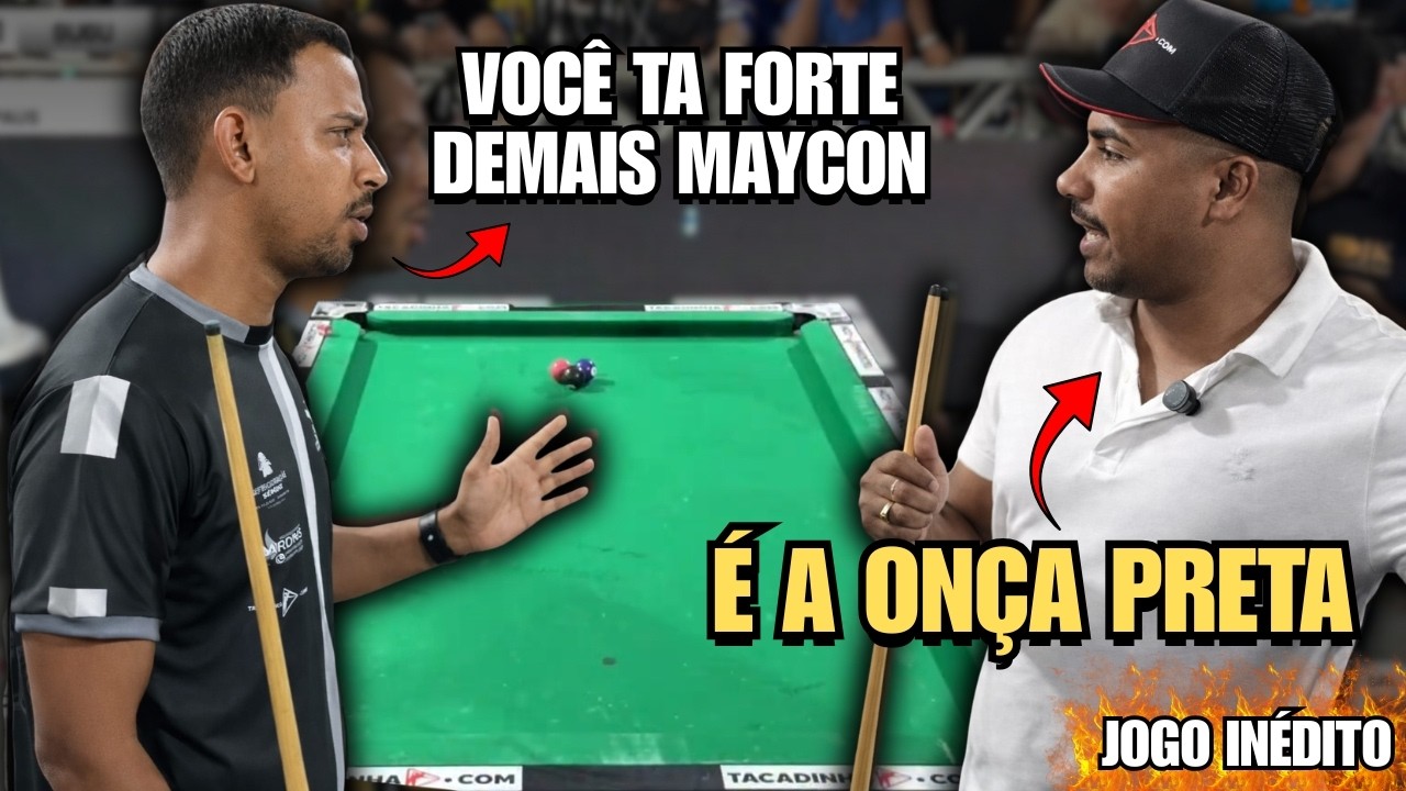 MAYCON FOI DESAFIADO A JOGAR CONTRA O GUGU SEM MEDO EM SEU TORNEIO