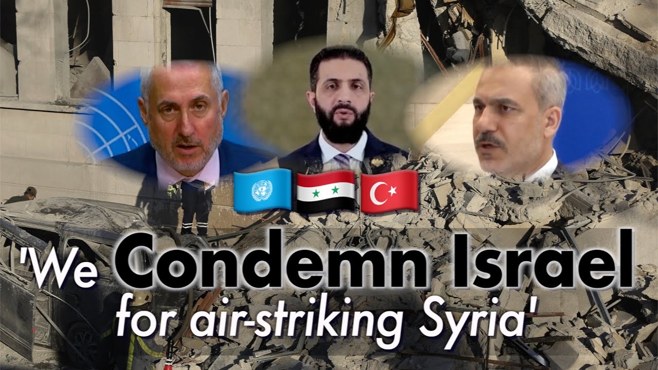 International condemnation mounts as Israel escalates airstrikes in Syria, BUT US